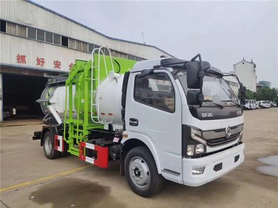 東風7方餐廚垃圾車（圓罐）